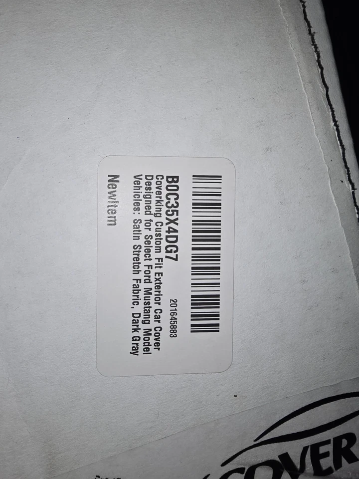 Cubierta Exterior Coche Personalizada Ford Mustang GT CUPÉ 2023-2024 715928748445 Foto 2 de 4