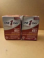 2 Box One A Day Proactive 65+ Multivitamins Supplement 150 Mini Tablet Men Women