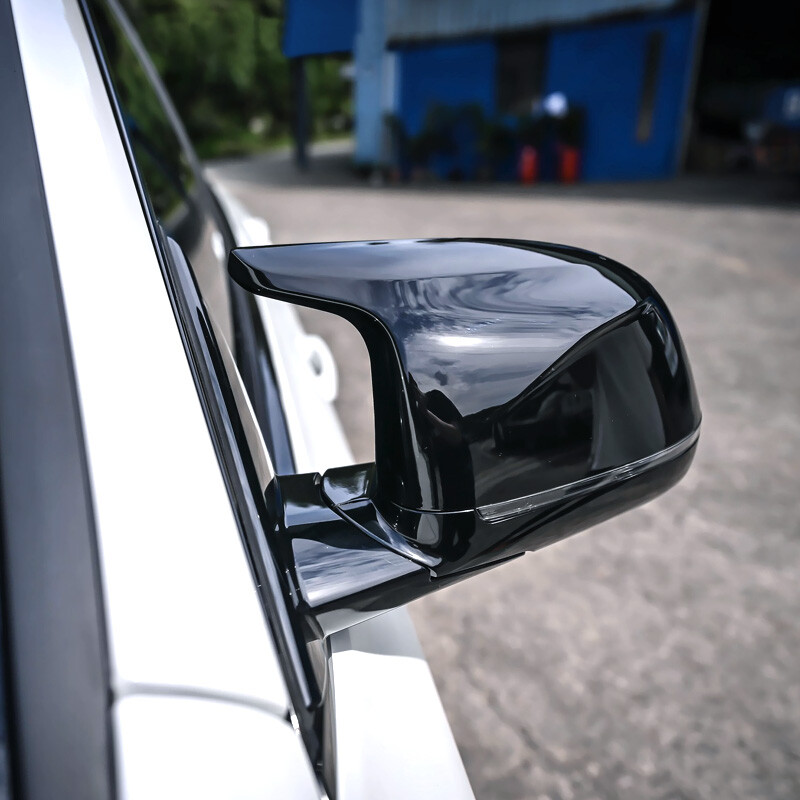 Gloss Black M Comp Mirror Cover Caps For BMW X3 M F97 X4 M F98 G01