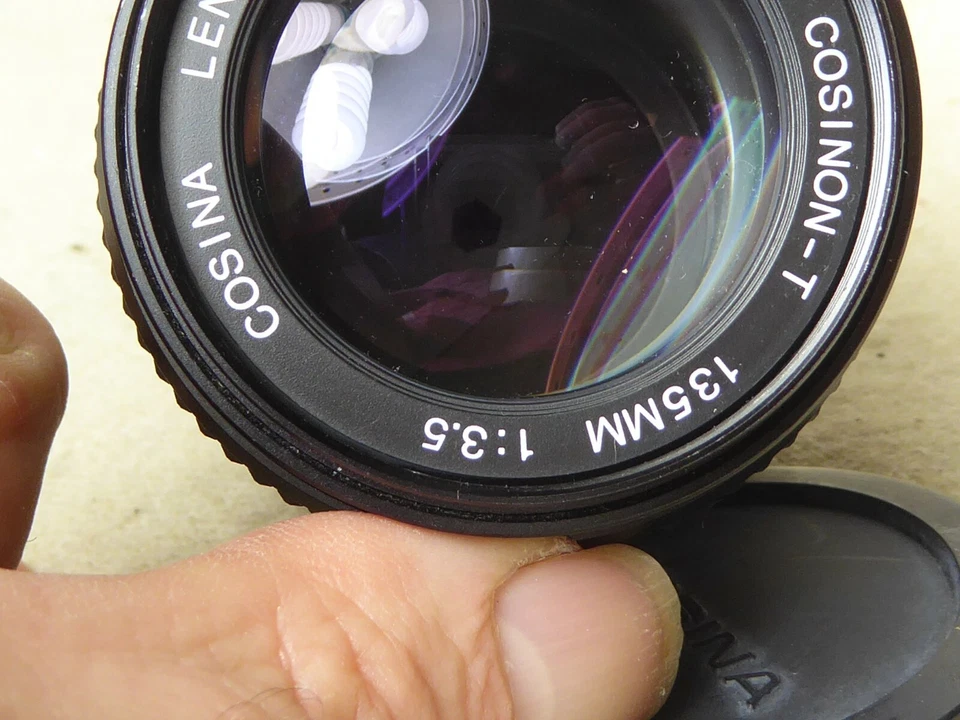 Cosina Cosinon-T 135mm 1:3.5 Prime lens - Pentax PK Mount FIT MX, ME,LX ETC - Image 4 of 4
