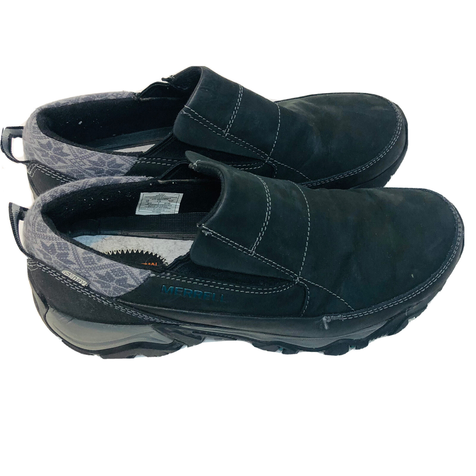 Merrell Womens 10 M Polarand Rove Moc Waterproof Leather Active