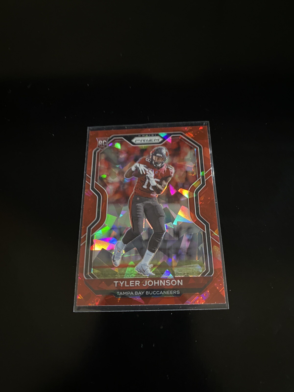 2020 Panini Prizm #321 Tyler Johnson Red cracked ice Prizm Buccaneers RC pwe