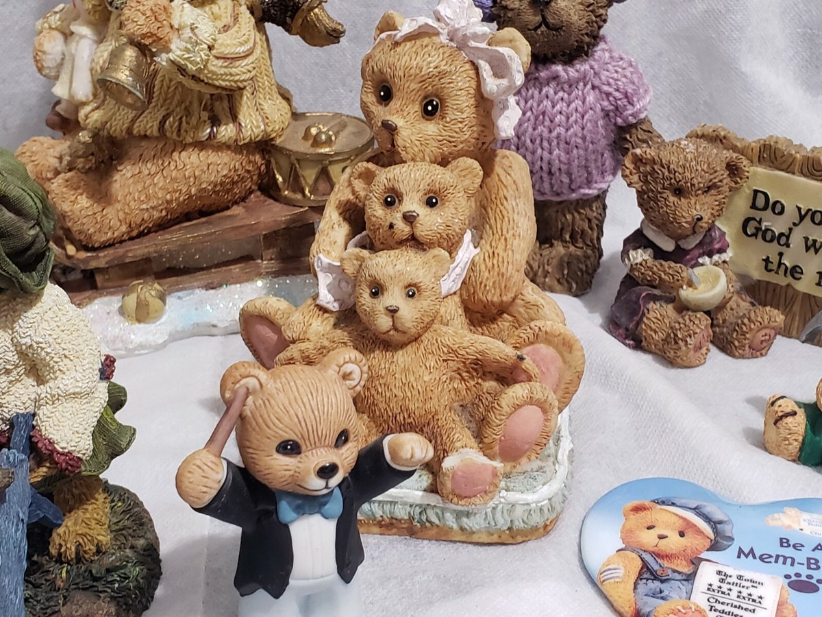 Vintage Set of 8 Ceramic Bears different brands | eBay