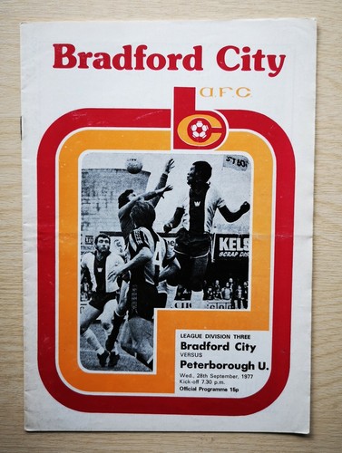 Programme Bradford City Football Club Valley Parade Programmes Various Opponents - Picture 10 of 151