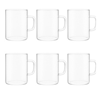 6Er Set TeegläSer Mit Henkel (260Ml) – Premium Borosilikatglas KaffeegläSer