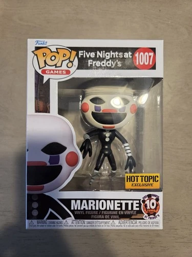 Funko Pop Five Nights at Freddy's Marionette Hot Topic Exclusive 1007