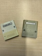 Lot of 2 OEM Nintendo GameCube Authentic Memory Card 1019 59 DOL-020 DOL-008