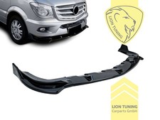 Frontspoiler Spoilerlippe für Mercedes Benz Sprinter W906 Facelift schwarz glänz Frontspoiler Spoilerlippe für Mercedes Benz Sprinter W906 Facelift schwarz glänz