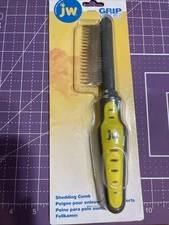 JW Pet Company GripSoft Shedding Comb for Dogs