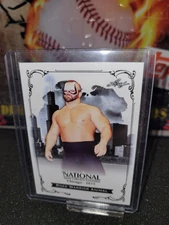 Road Warrior Animal WWE HOF National Convention 2013 Leaf Promo Card