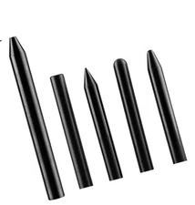 5pcs Tap Down Tools Paintless Dent Repair Tools for All Painted Surfaces Blac...