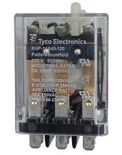 Tyco Electronics Potter Brumfield Kup-14A45-120 GP Relay 120V 50/60hz