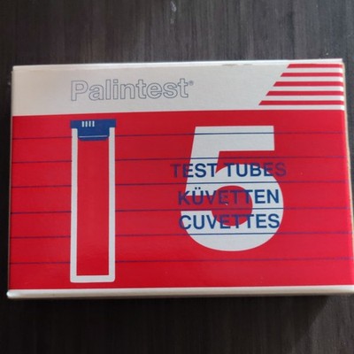 Palintest 10ml Glass Cuvettes PT595 Replacement Test Tubes for Pooltest 5pk