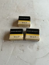 ALLEN-BRADLEY # W 67 / Thermal OVERLOAD HEATERS. (LOT OF 3).