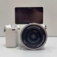 Sony NEX-5R 16.1 MP Mirrorless Digital Camera w/ 16-50mm oss Lens White