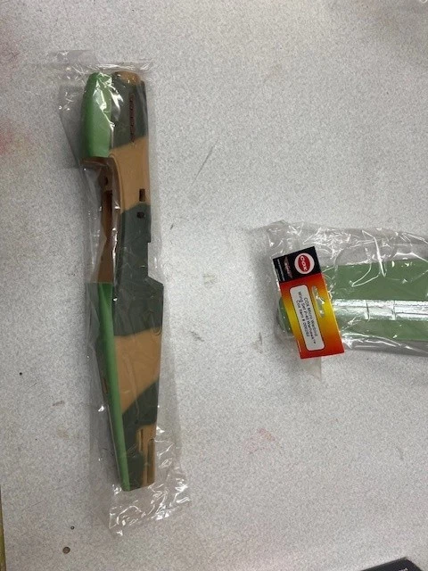 Vintage Cox Wings P-40 Warhawk  3 Channel RC ARF Kit SPARE WING AND FUSELAGE. - Image 4 of 4
