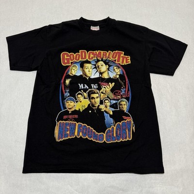 Vintage Good Charlotte New Found Glory T-Shirt Large Civic Tour Pop Punk Y2K
