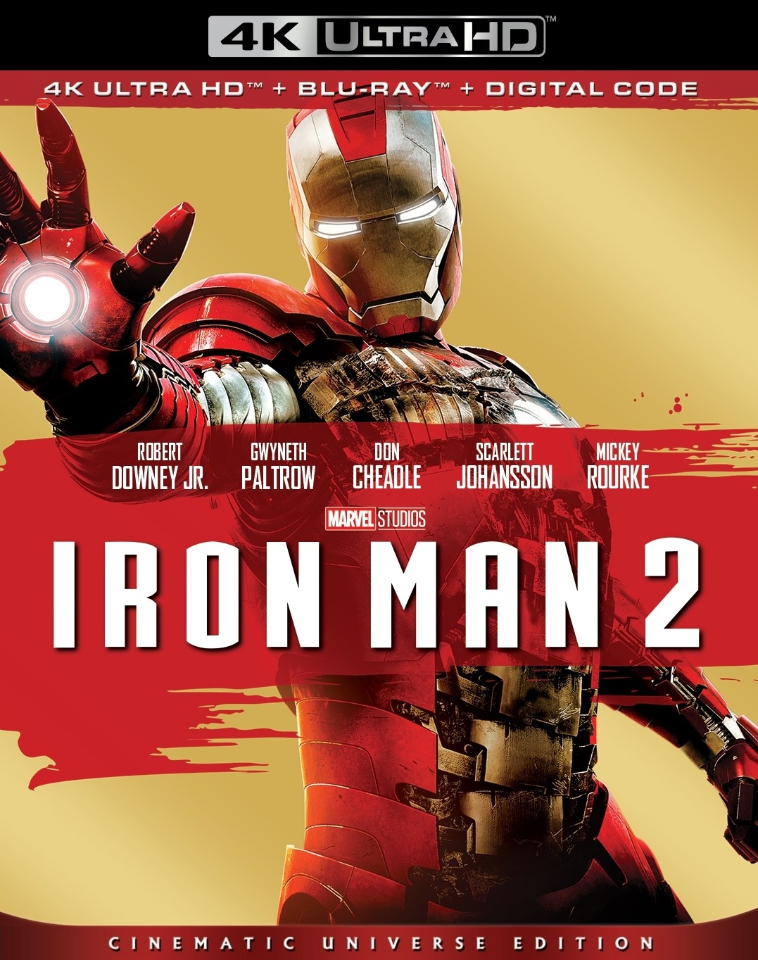 Iron Man 2 (4K / Blu-ray + Digital) New
