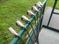 Set of 8x Callaway HawkEye Irons 3 - PW (missing 7 Iron) Regular Graphite Shafts