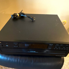Onkyo DX-C340 6 Disc CD Changer Carousel Player Tested Working No Remote
