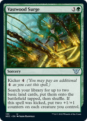 Vastwood Surge 133 Commander: Kamigawa: Neon Dynasty Uncommon