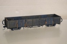 Set Gebaut O-16.5 On30 Schwarz Walisischer Schmal Spur Bogie Goods Offener 3on