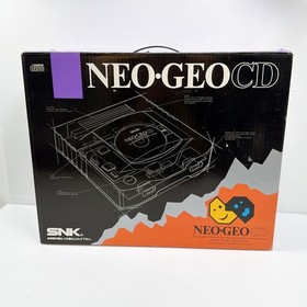 SNK Neo Geo CD Loading Console System with Box Tested