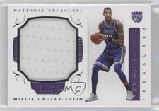 2017 Panini National Treasures Tremendous 30/99 Willie Cauley-Stein #TTR-49 5x8