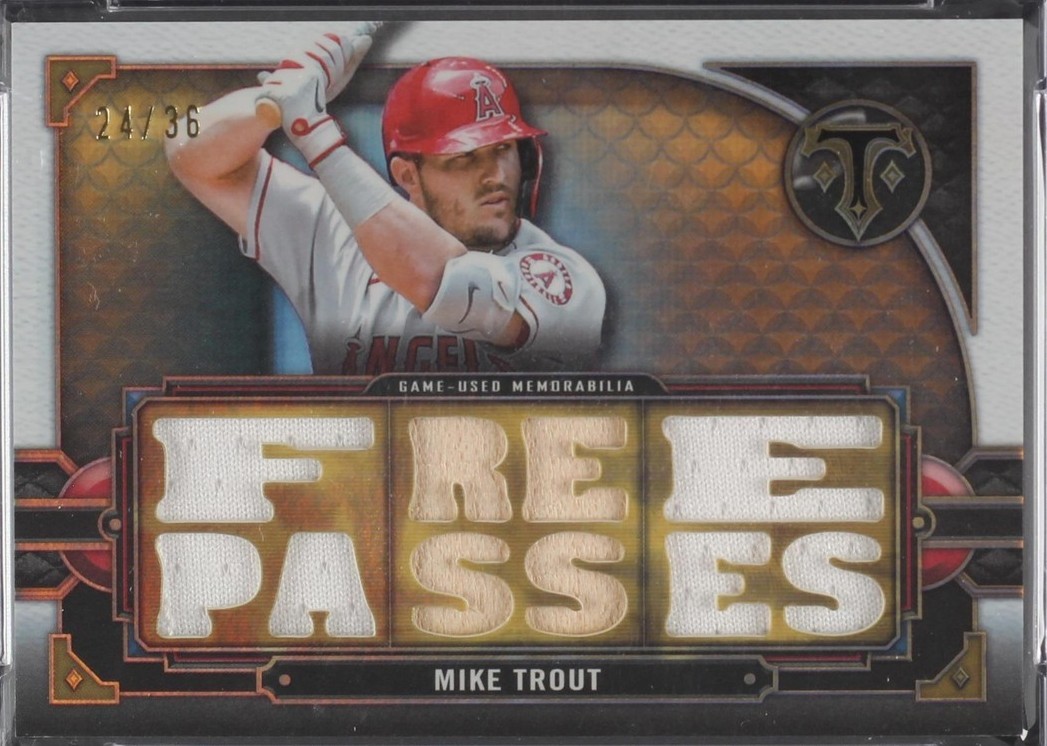 2019 Panini Immaculate Collection - Mike Trout #ID-MT for sale | eBay