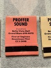 Vintage proffer sound records 8 Tracks and cassettes. Add. matchbooks Flint Mi. — photo 3