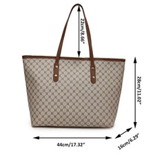 Luxury Designer-Inspired Tote Bag for Women – Stylish Handbag, Large Capacity... 6