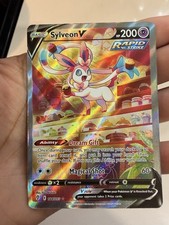 Sylveon V (Alternate Full Art) 184/203 SWSH07: Evolving Skies Holo NM on eBay