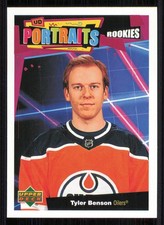 2020-21 Upper Deck UD Portraits #P46 Tyler Benson