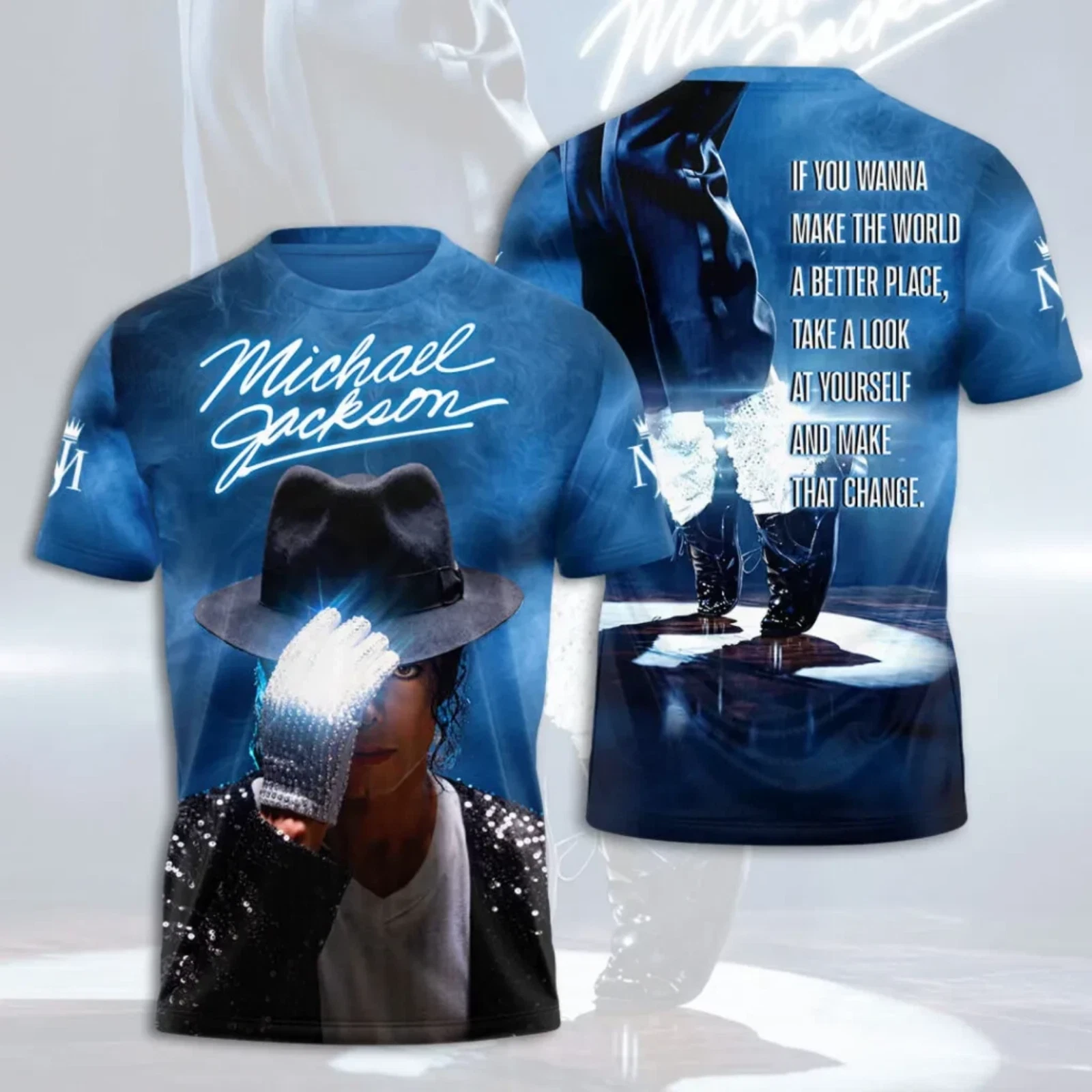 Michael Jackson 3D T-Shirt, Gift for fans