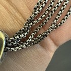Authentic David YURMAN Yellow Gold Blue Topaz Multi Chain Necklace — photo 7