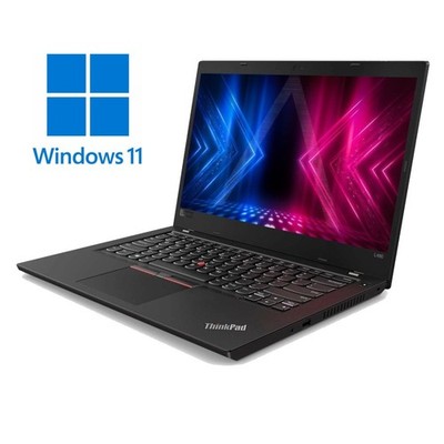 Lenovo ThinkPad L480 i5-8250U 4x3,4 Ghz Max 8GB 1 TB SSD 14'' FHD IPS  Win 11