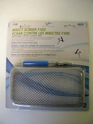 Stainless Steel Insect Screen Vent for RV Furnace | Compatible with Coleman & Su