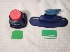 Fiskars 4 in 1 Corner  Scallop Border Edge Paper Punch - lot of 2