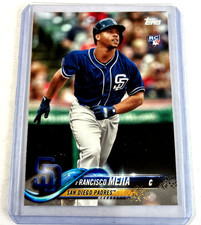 2018 Topps Update #US269- Francisco Mejia Rookie Rc Card. rookie card picture