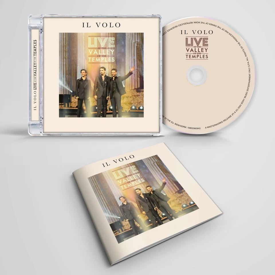 IL VOLO   Live at the Valley of the Temples  CD  NEU & OVP  29.08.2025