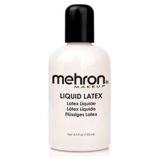 Liquid Latex Special FX Adhesive - 4.5 oz Clear Makeup for Costumes Effects