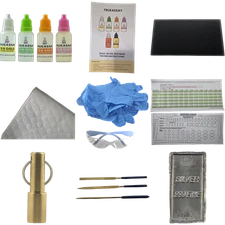 Gold Testing Kit 10k 14k 18k 22k Stone Ring Coin Bar Bullion Jewelry Acid Tester