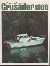 Chris Craft Cavalier Division Crusader Cabin Cruiser catalog 1966