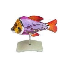 SWAROVSKI CRYSTAL PARADISE FISH AND SOUTH SEA OBJECT CAMARET FUCHSIA RAIN 626205