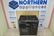 Rangemaster Range Cooker Classic Gas 90cm 12Month Cover Steam Cleaned QR313 ✅