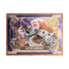 🔥2025 Panini Prizm Lockdown! Dexter Lawrence #3 New York Giants Parallel🔥