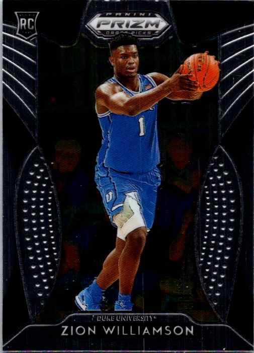 2019 Panini Prizm Draft Picks #64 Zion Williamson