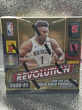 Panini Revolution 2020-21 NBA Basketball TMALL Asia Box -NEW- Red/Gold Holo SP's