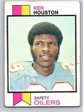 1973 Topps #415 Ken Houston (HOF) Houston Oilers Free Shipping!