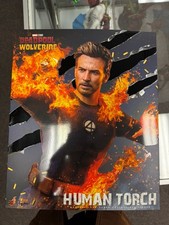 Human Torch 1/6 12" Figure Deadpool & Wolverine Hot Toys Marvel 914100 MMS789